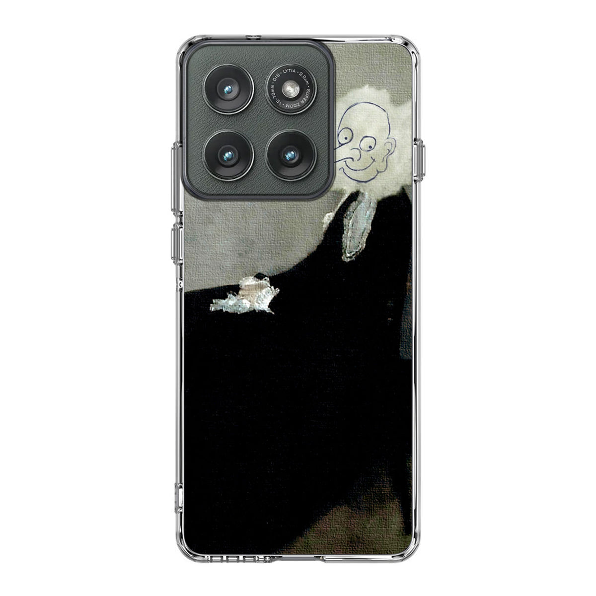 Whistler's Mother by Mr. Bean Motorola Edge 2025 Case