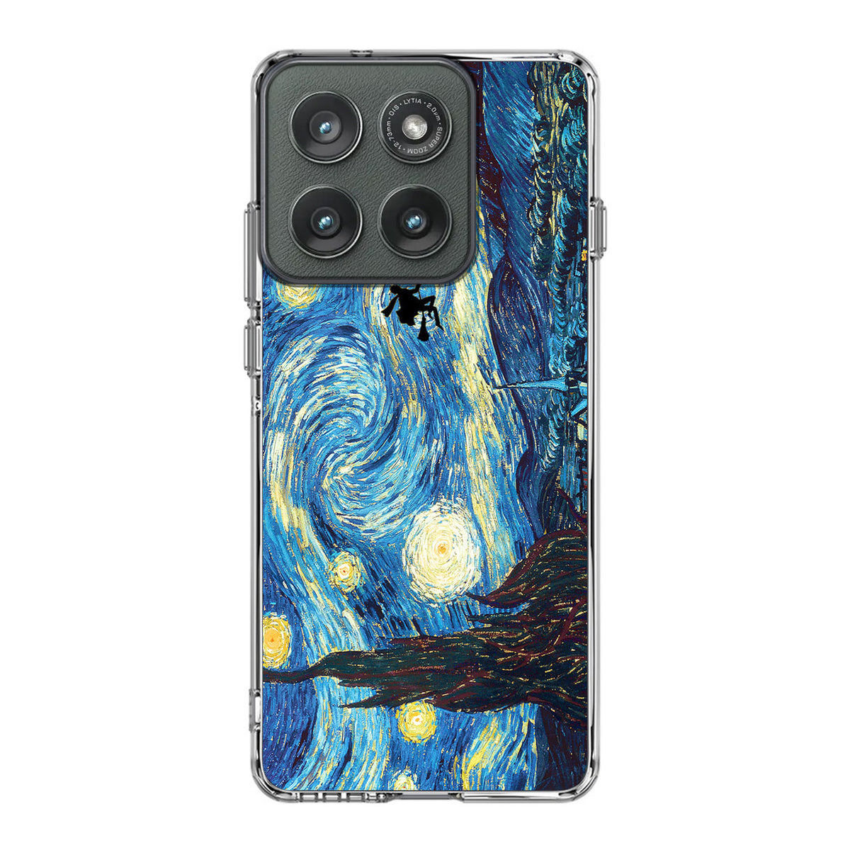 Witch on The Starry Night Sky Motorola Edge 2025 Case