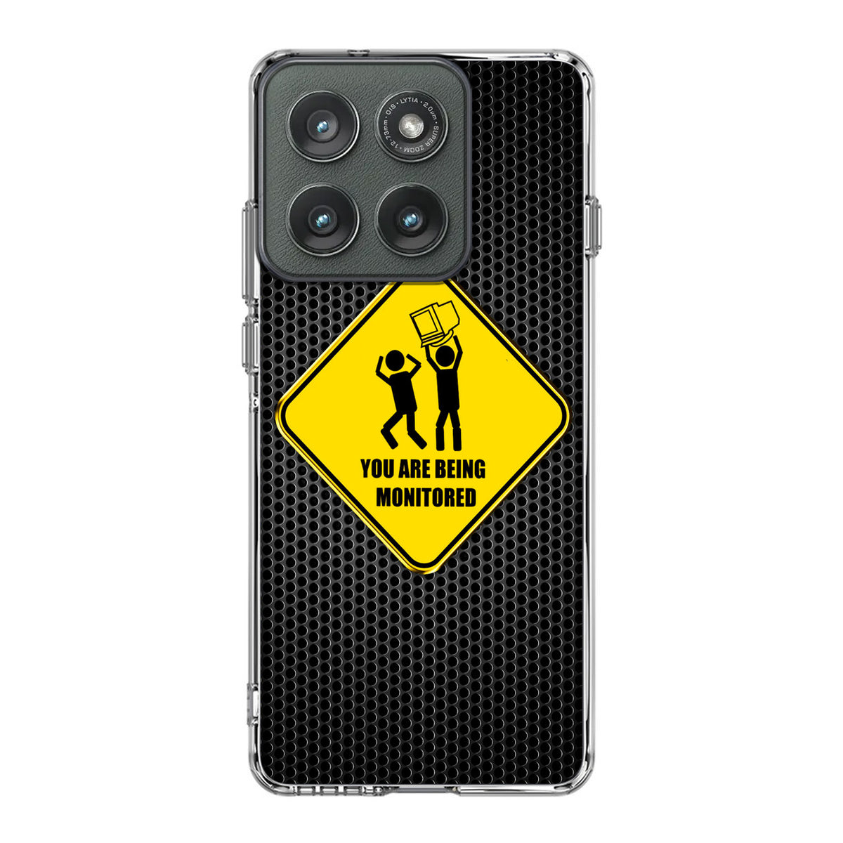 You Are Being Monitored Motorola Edge 2025 Case