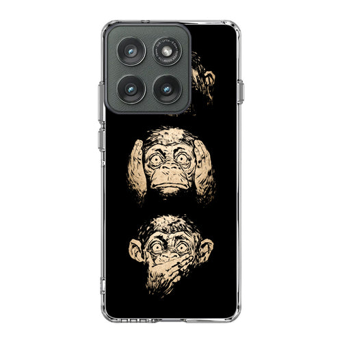 3 Wise Monkey Motorola Edge 2025 Case