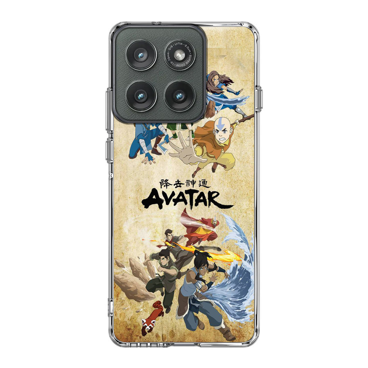 Avatar The Last Airbender & The Legend Of Korra Motorola Edge 2025 Case