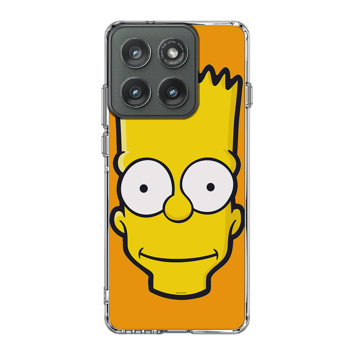 Bart Yellow Face Motorola Edge 2025 Case