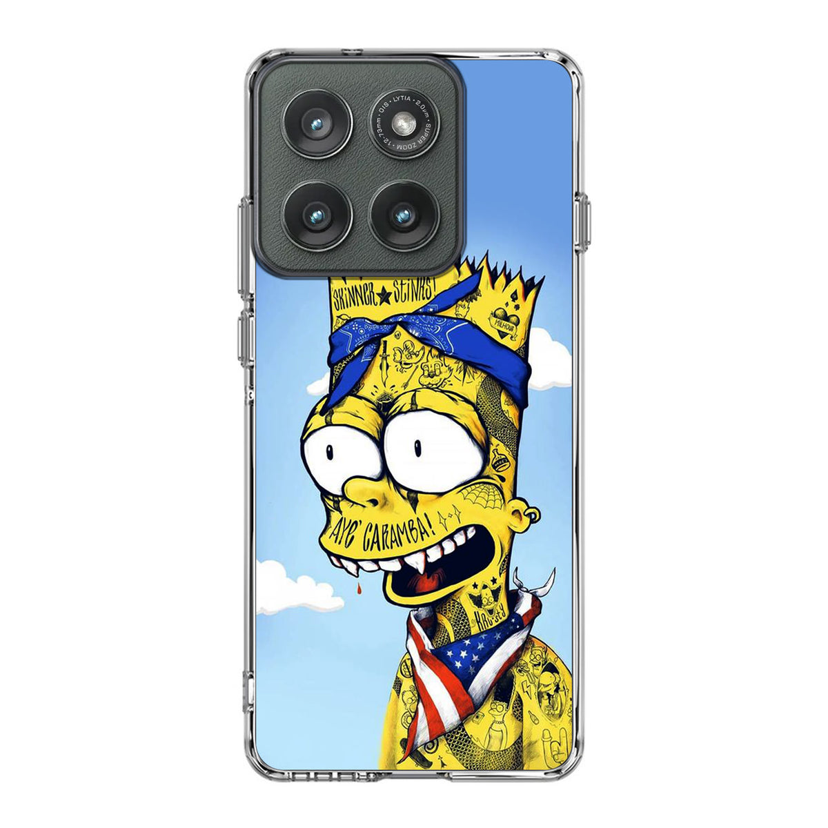 Bootleg Bart Motorola Edge 2025 Case