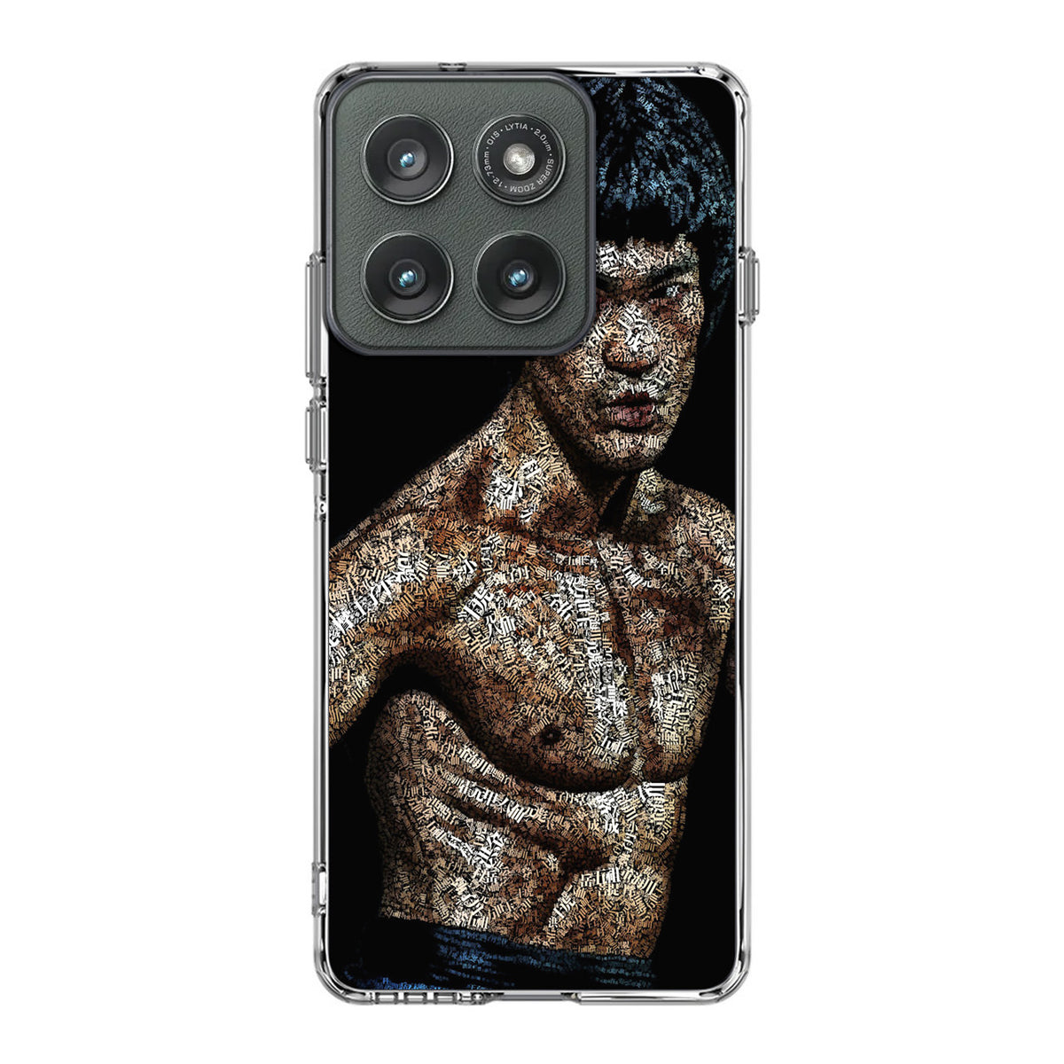 Bruce Lee Typograph Motorola Edge 2025 Case