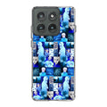 BTS Suga Blue Aesthetic Collage Motorola Edge 2025 Case