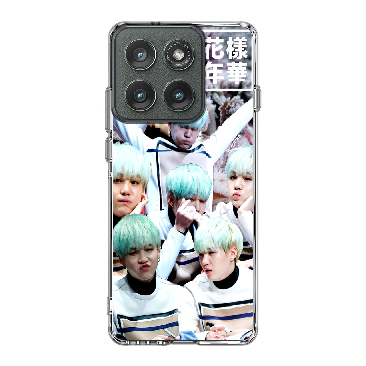 BTS Suga Collage Motorola Edge 2025 Case
