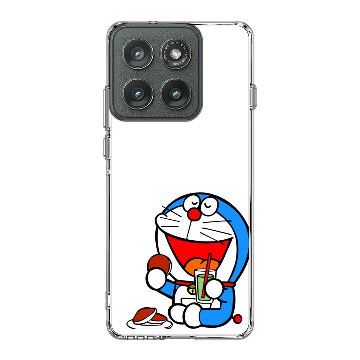 Doraemon Minimalism Motorola Edge 2025 Case