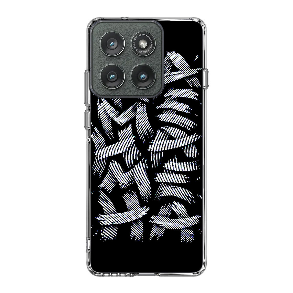 Dragon Ball Kamehameha Font Art Motorola Edge 2025 Case