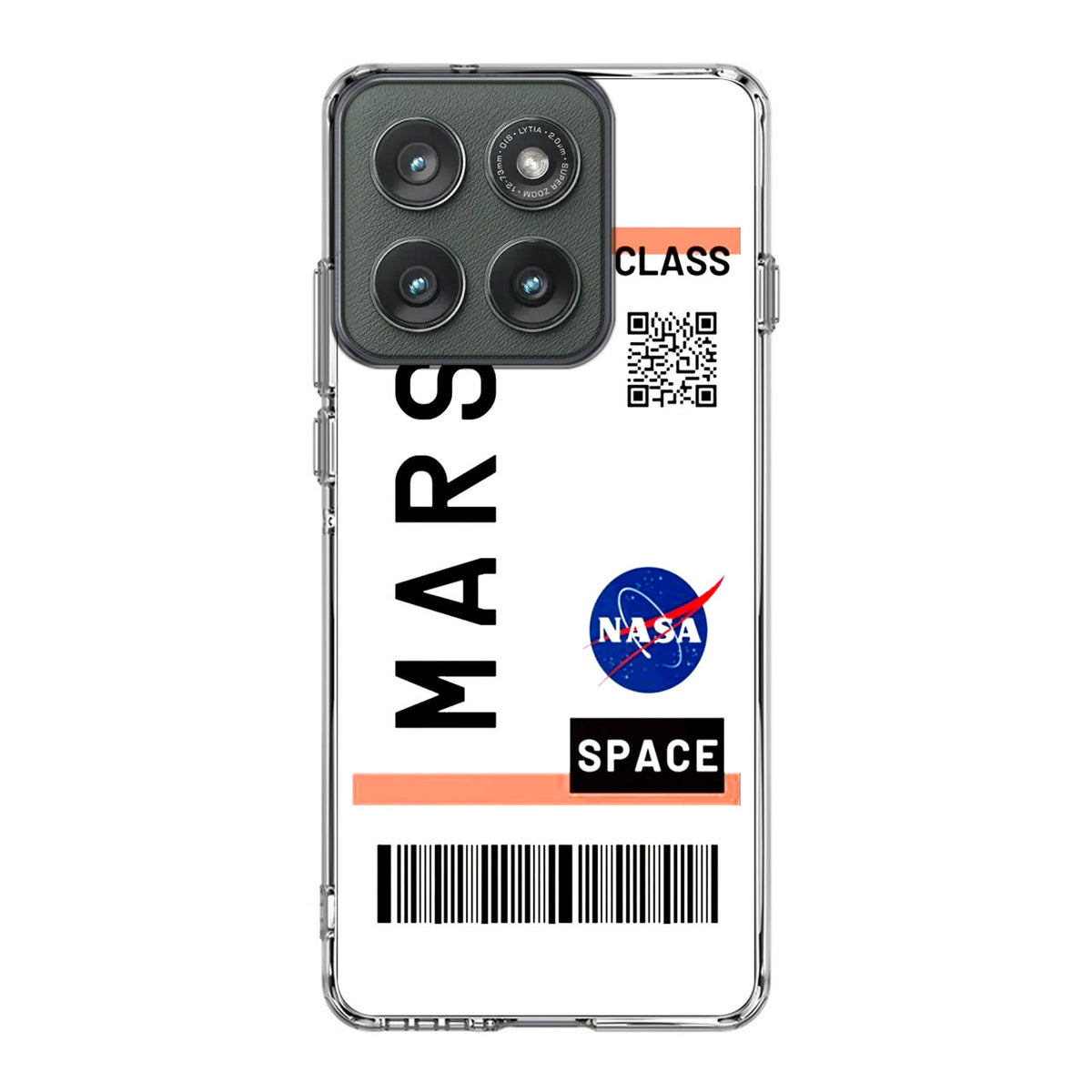 First Class Ticket To Mars Motorola Edge 2025 Case