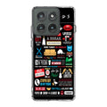 Friends TV Show Quotes Poster Motorola Edge 2025 Case