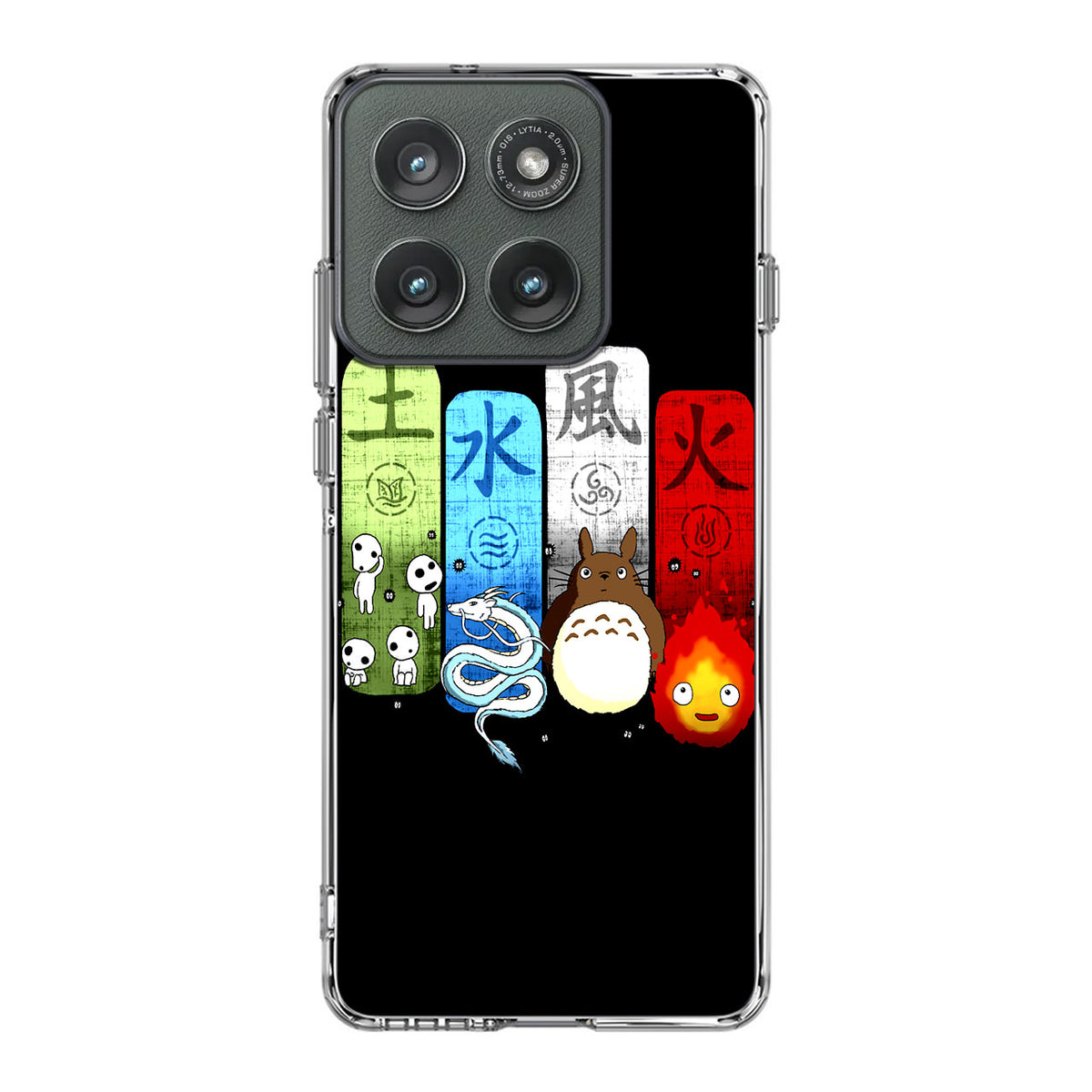 Ghibli Elemental Charms Motorola Edge 2025 Case