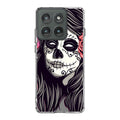 Girl Skull Flower Motorola Edge 2025 Case