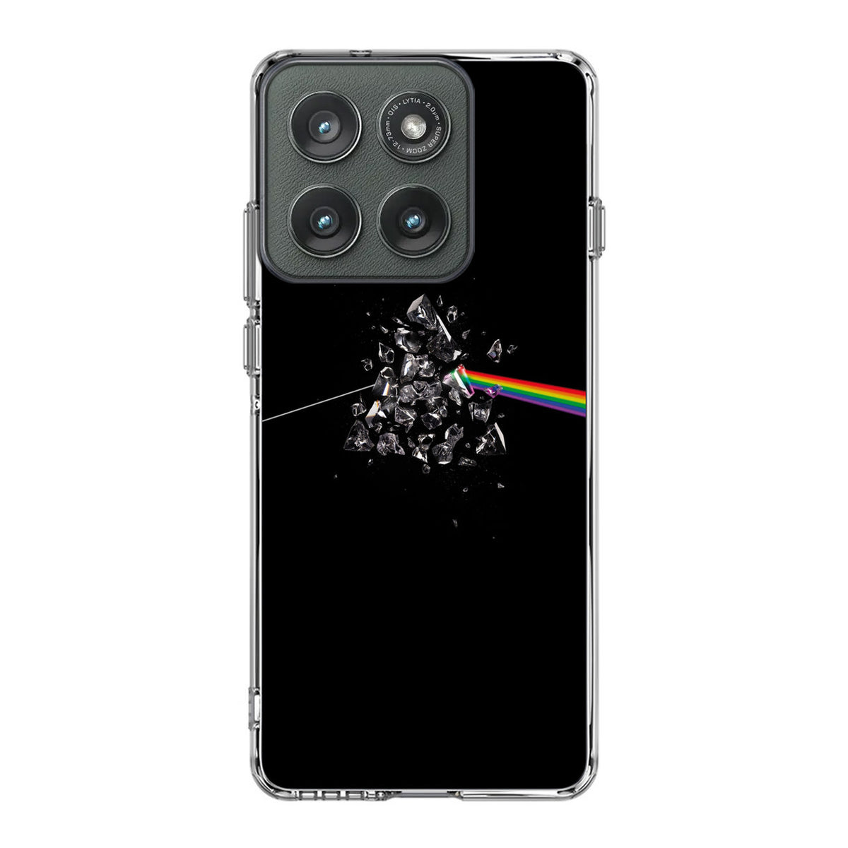 Glass Broken Light Refraction Motorola Edge 2025 Case