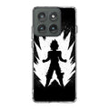 Goku Super Saiyan Black White Motorola Edge 2025 Case