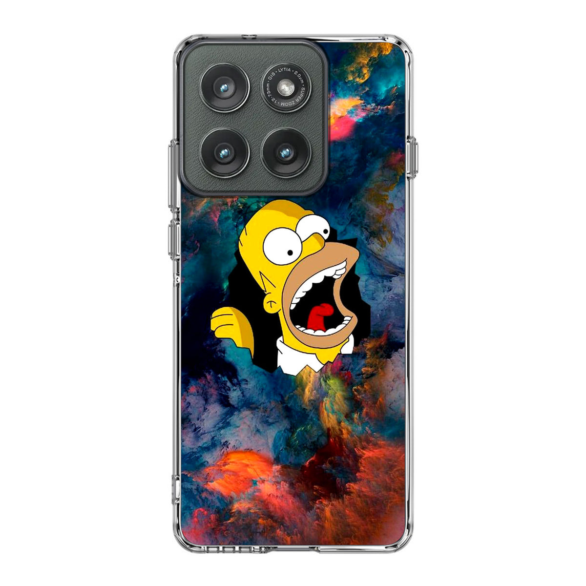 Homer Behind The Black Hole Motorola Edge 2025 Case