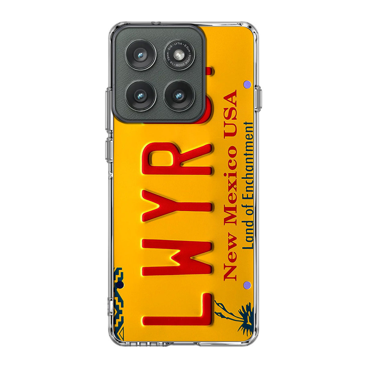 LWYRUP License Plate Motorola Edge 2025 Case