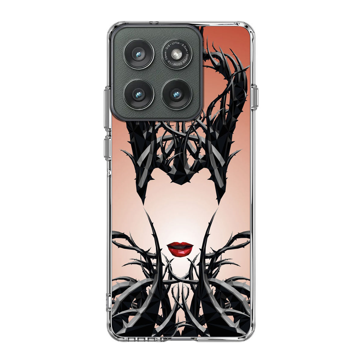 Maleficent Art Motorola Edge 2025 Case