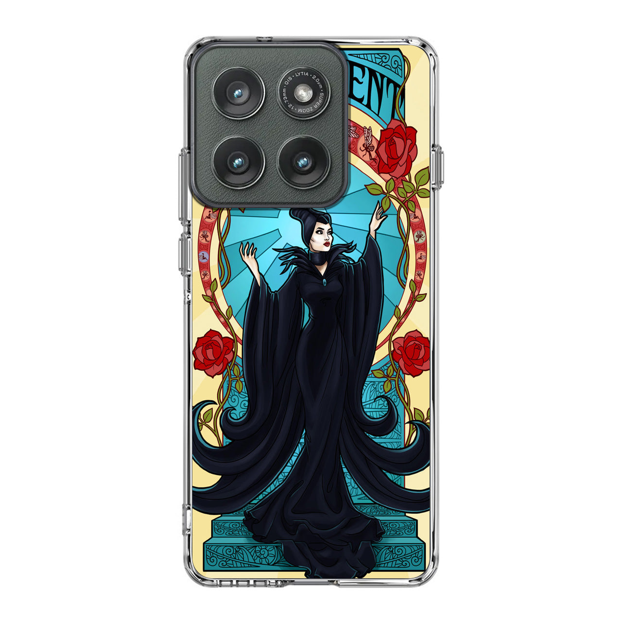 Maleficent With Flower Motorola Edge 2025 Case