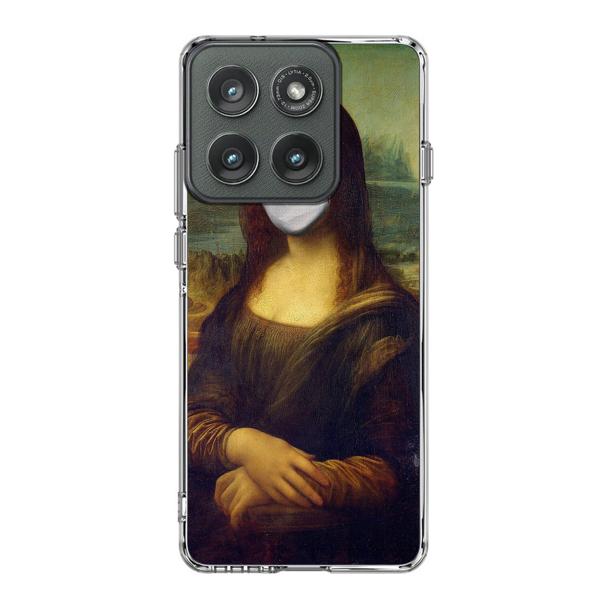 Monalisa In Pandemic Motorola Edge 2025 Case