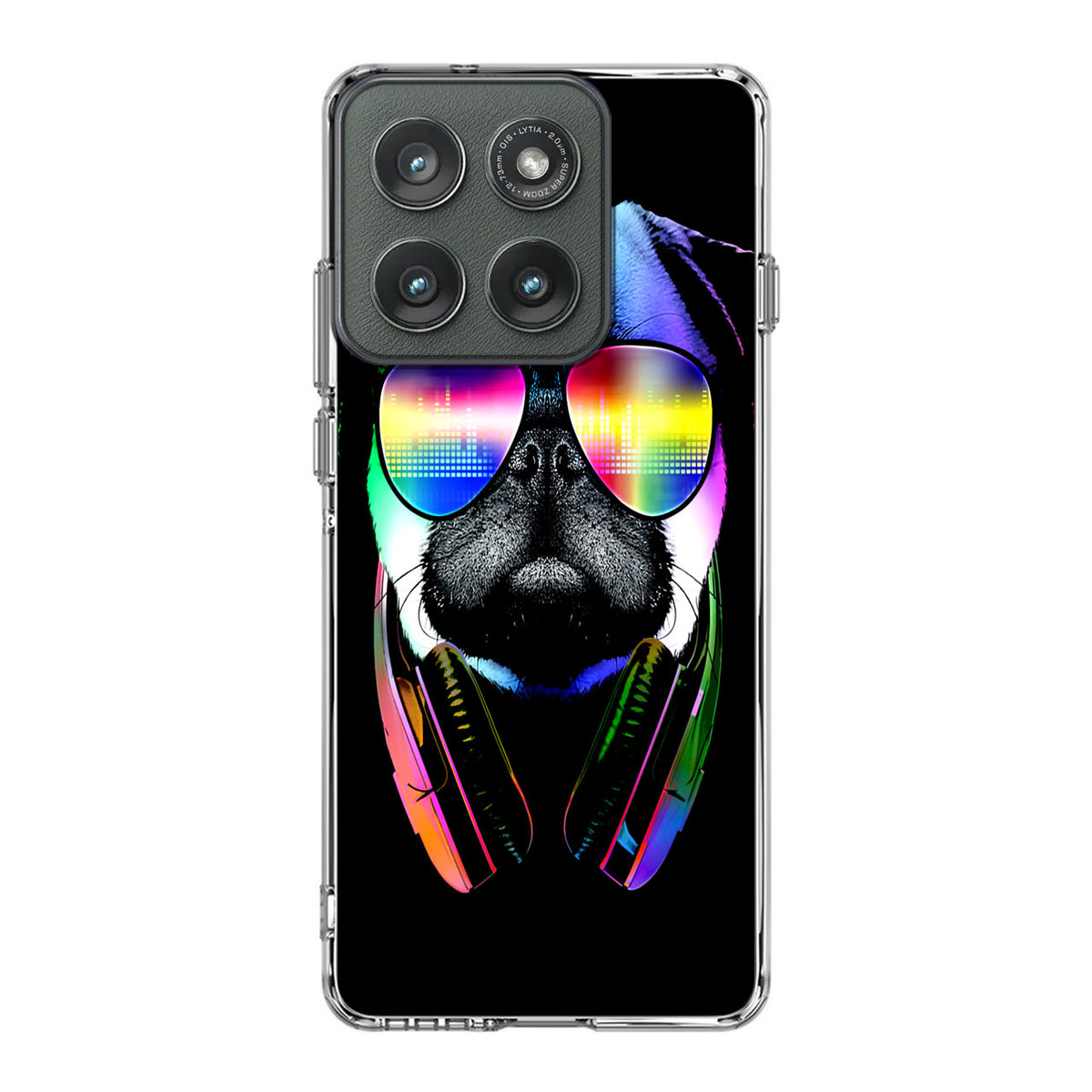 Music Lover Pug V Motorola Edge 2025 Case