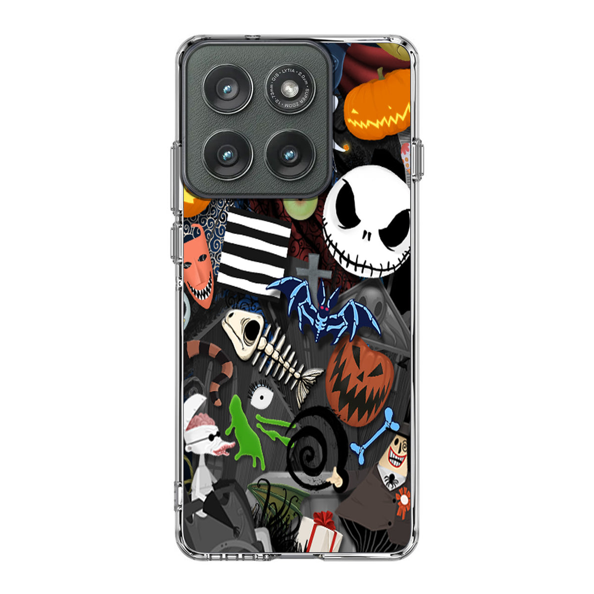 Nightmare Before Chrismast Collage Motorola Edge 2025 Case