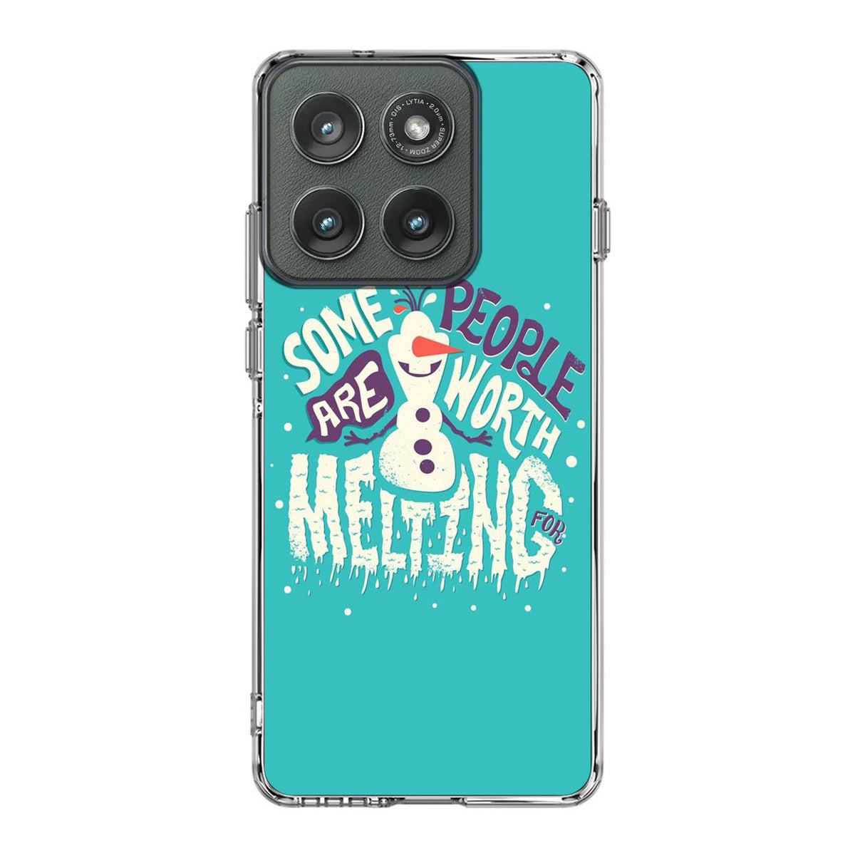 Olaf Frozen Is Melting Motorola Edge 2025 Case
