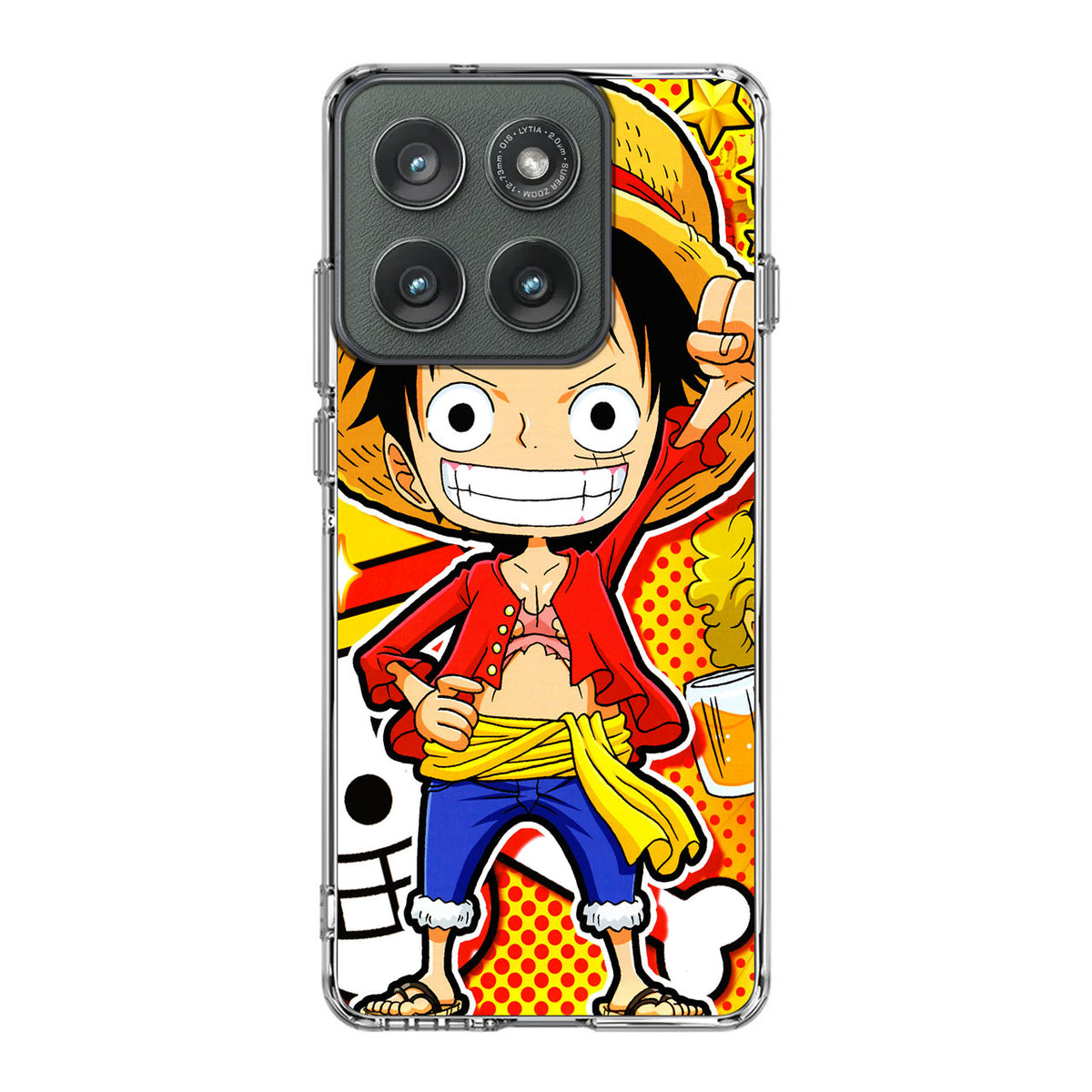 One Piece Cute Luffy Motorola Edge 2025 Case