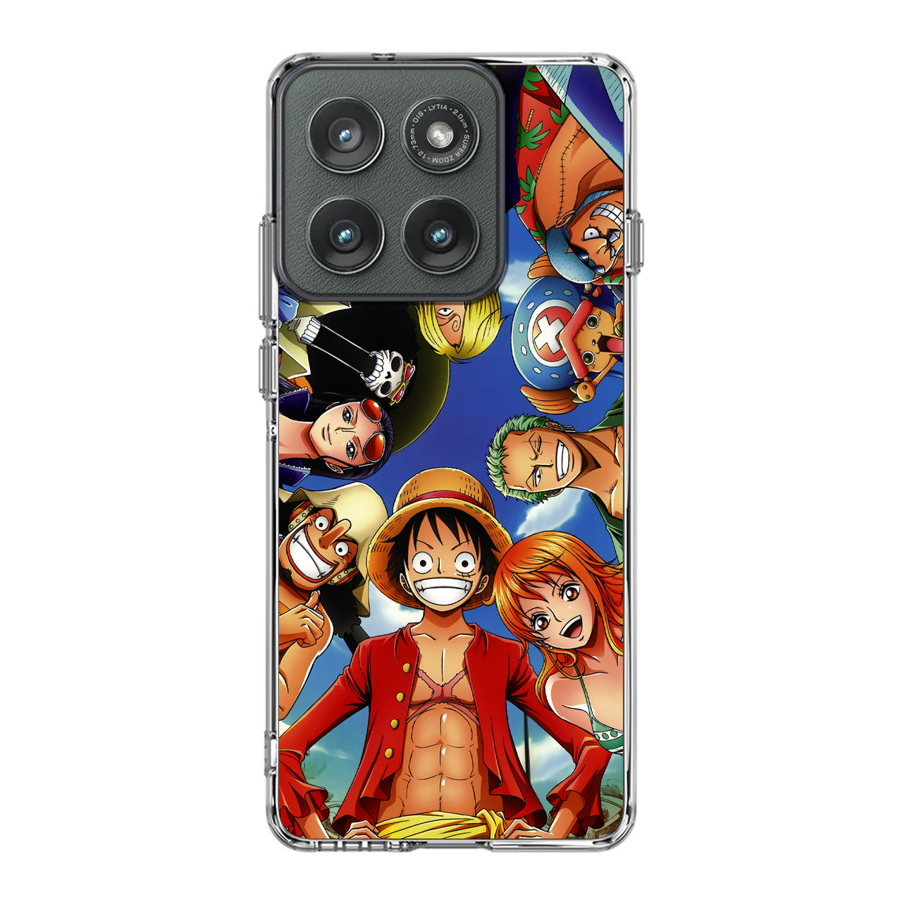 One Piece Luffy Crew Motorola Edge 2025 Case