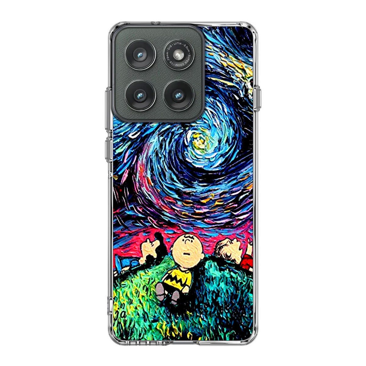 Peanuts At Starry Night Motorola Edge 2025 Case