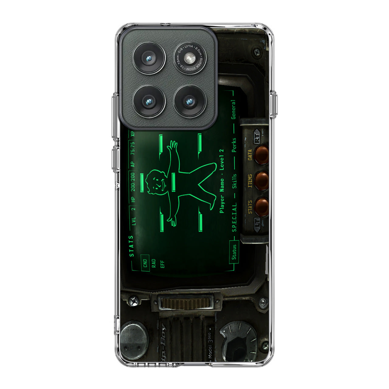 Pip-boy 3000 Motorola Edge 2025 Case