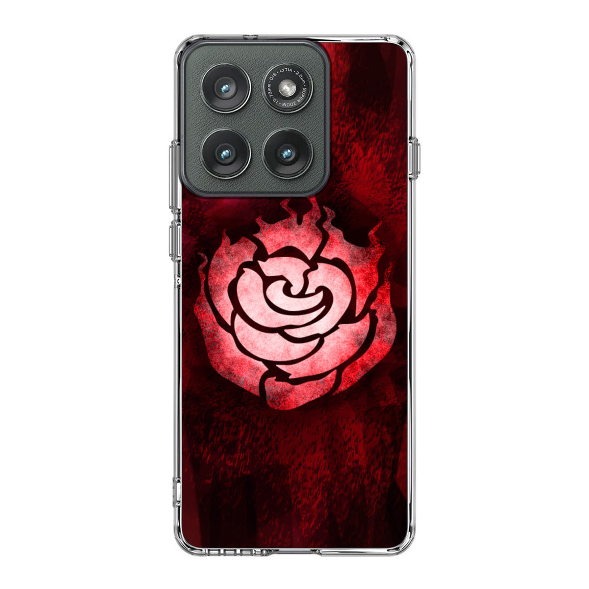 RWBY Ruby Rose Symbol Motorola Edge 2025 Case