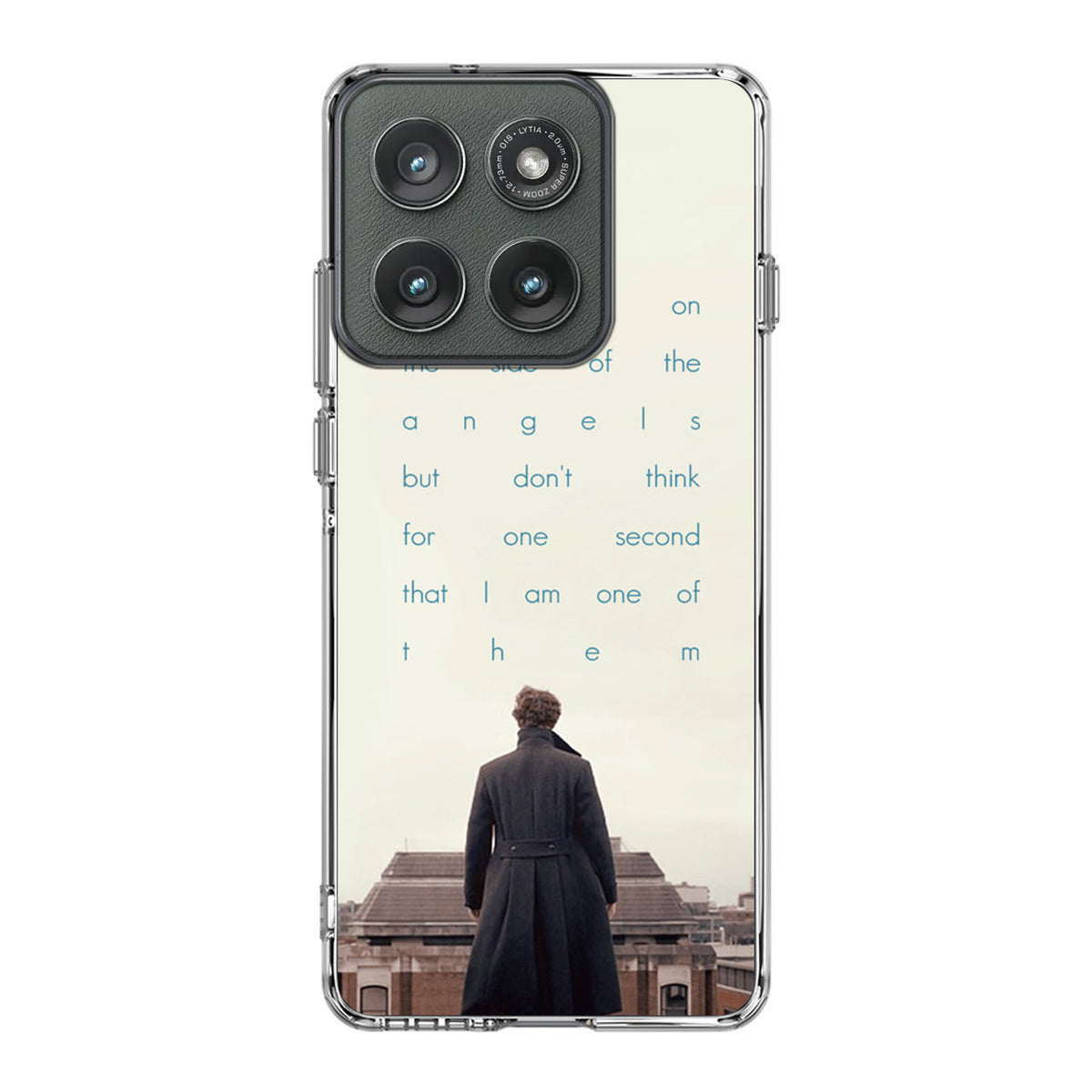 Sherlock Holmes Quote Motorola Edge 2025 Case