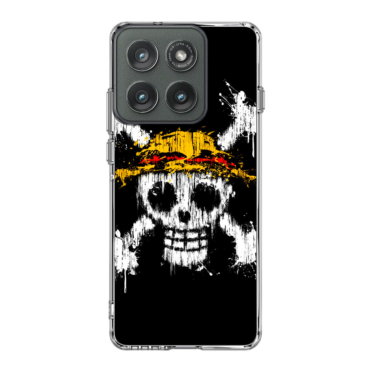 Straw Hat Pirate Logo Paint Motorola Edge 2025 Case