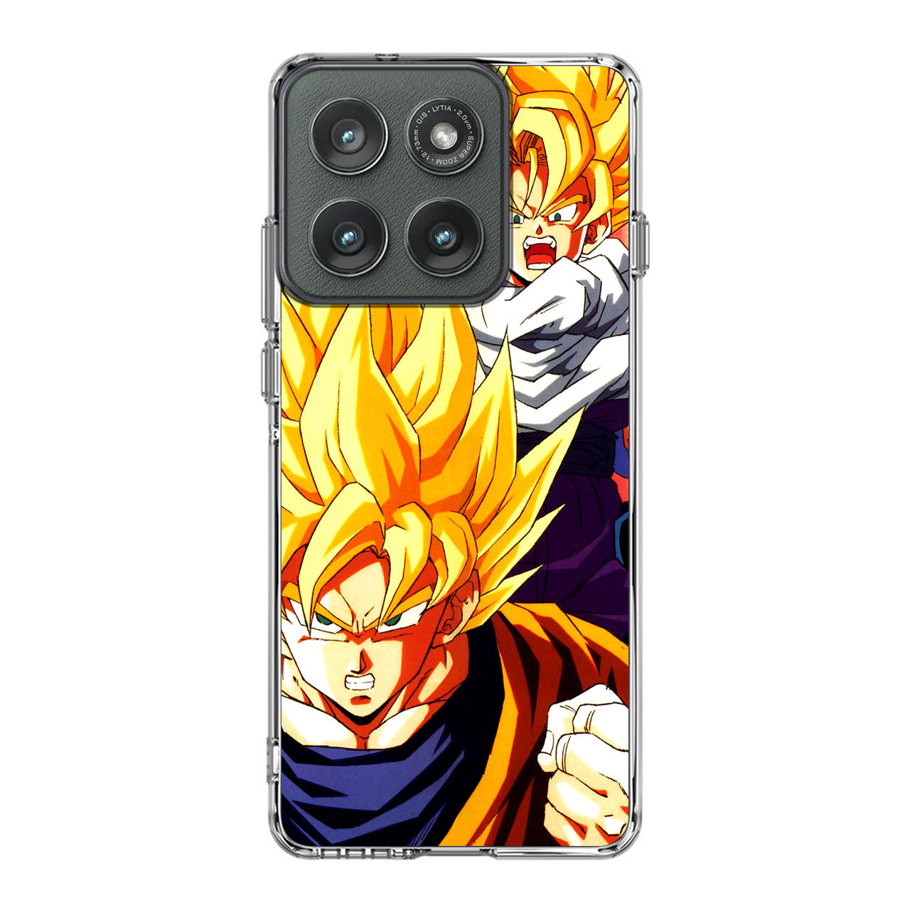 Super Saiyan Goku And Gohan Motorola Edge 2025 Case
