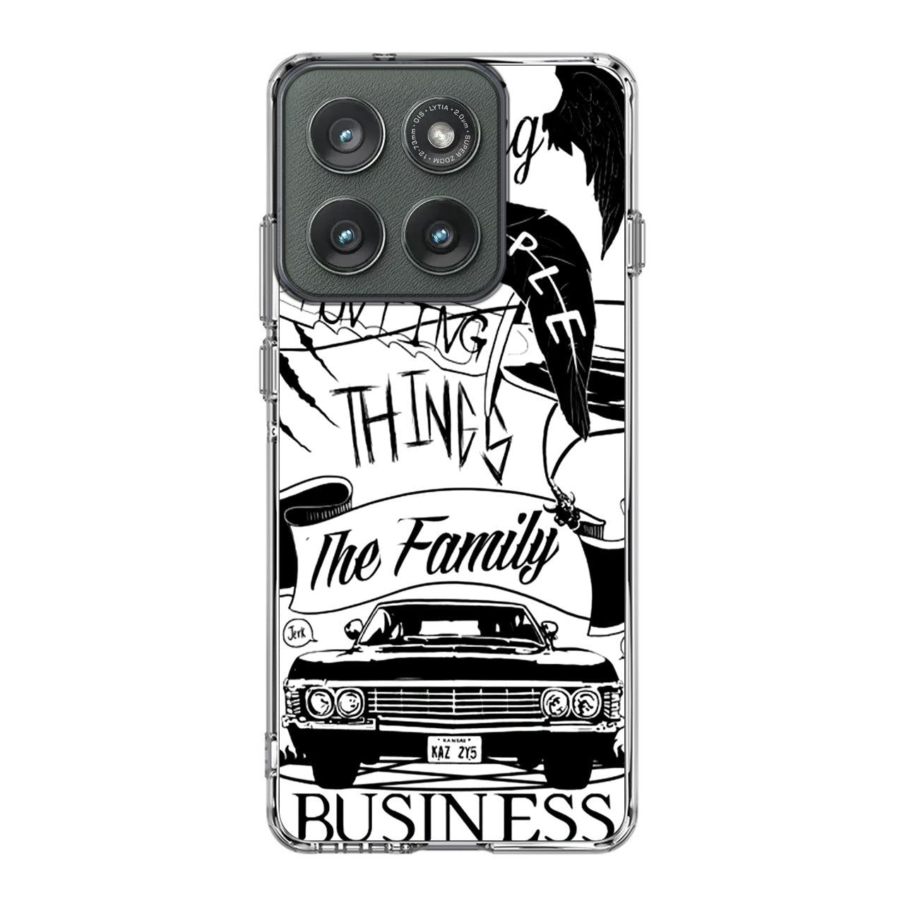 Supernatural Family Business Saving People Motorola Edge 2025 Case