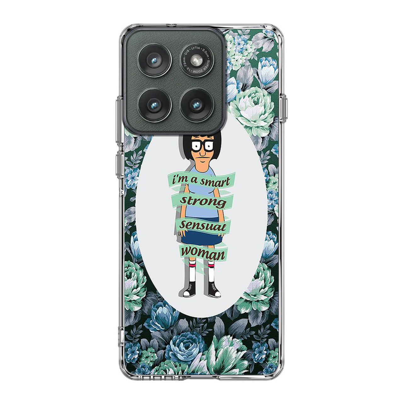 Tina Belcher Flower Woman Quotes Motorola Edge 2025 Case