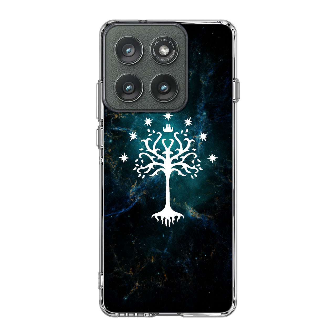 White Tree Of Gondor In Space Nebula Motorola Edge 2025 Case