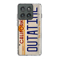 Back to the Future License Plate Outatime Motorola Edge 2025 Case