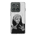 Greek Statue Wearing Hoodie Motorola Edge 2025 Case