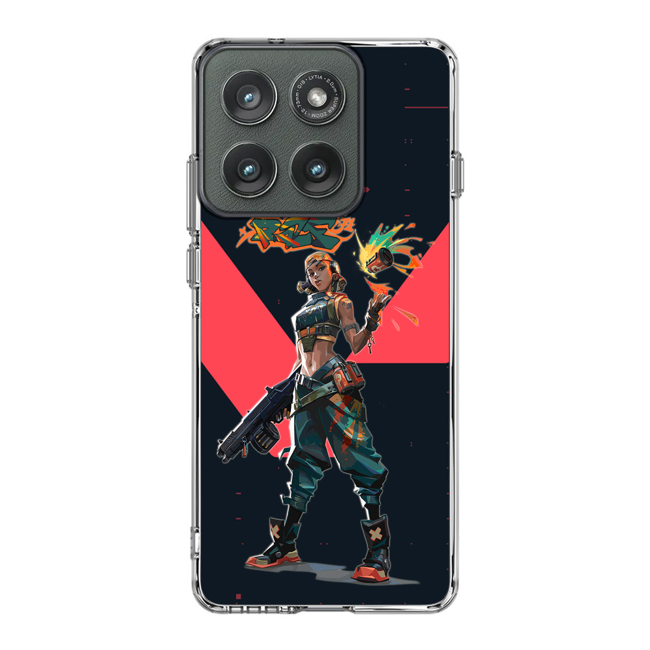 Raze Artwork Motorola Edge 2025 Case