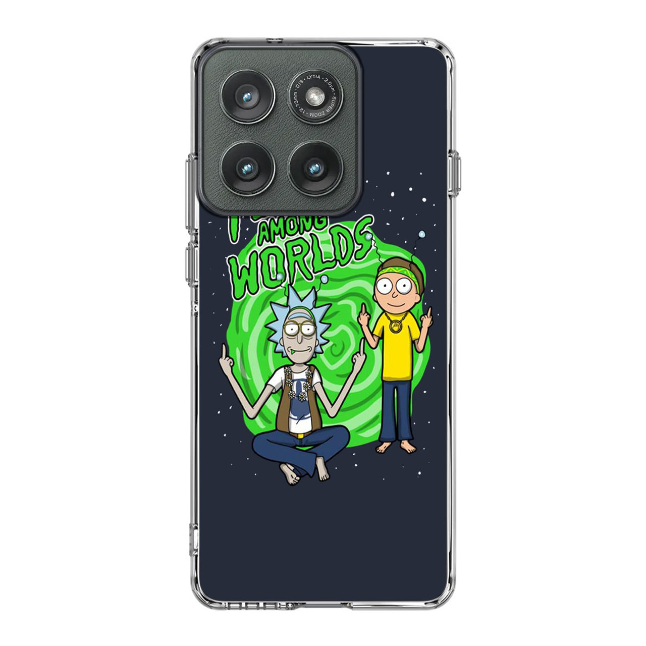 Rick And Morty Peace Among Worlds Motorola Edge 2025 Case