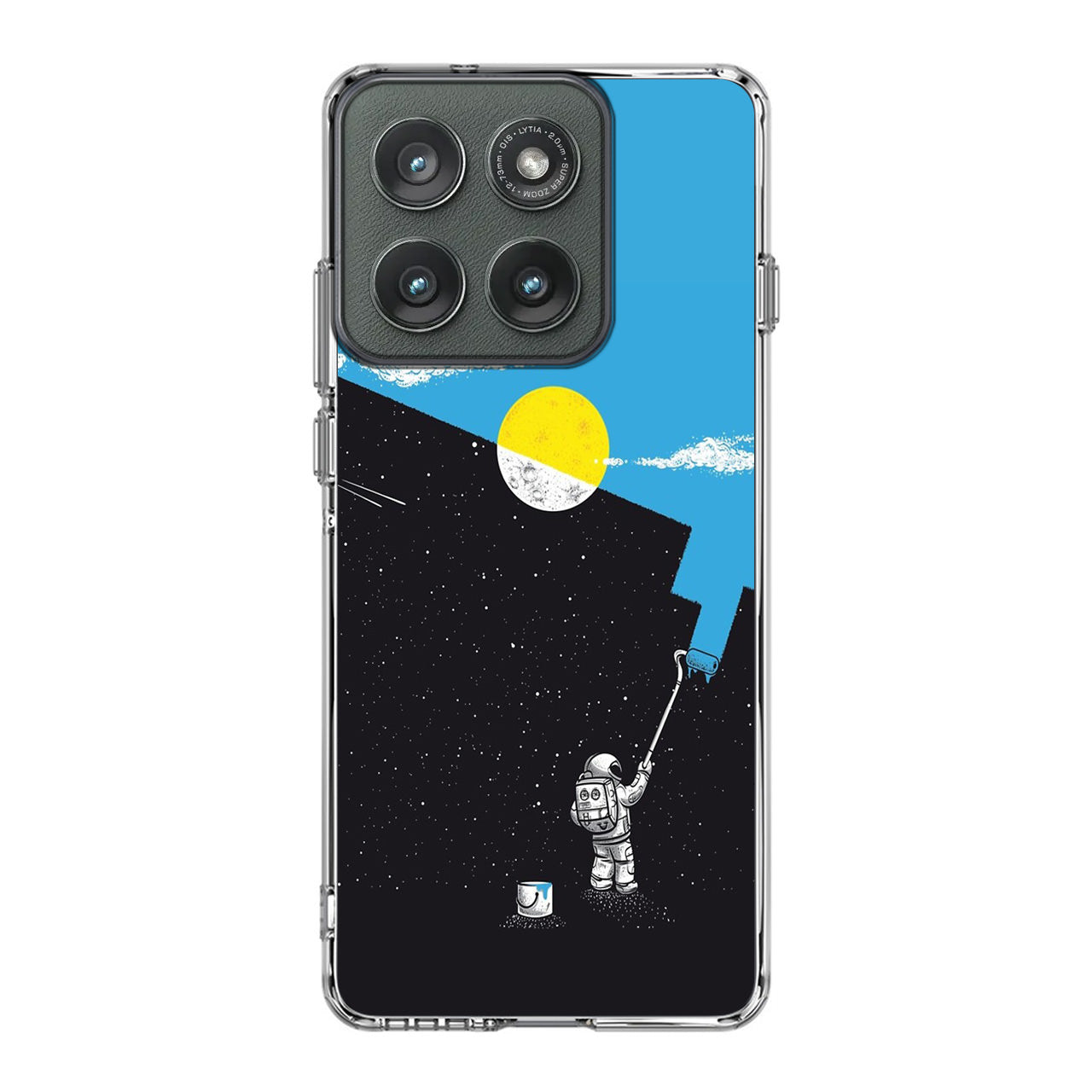 Space Paiting Day Motorola Edge 2025 Case