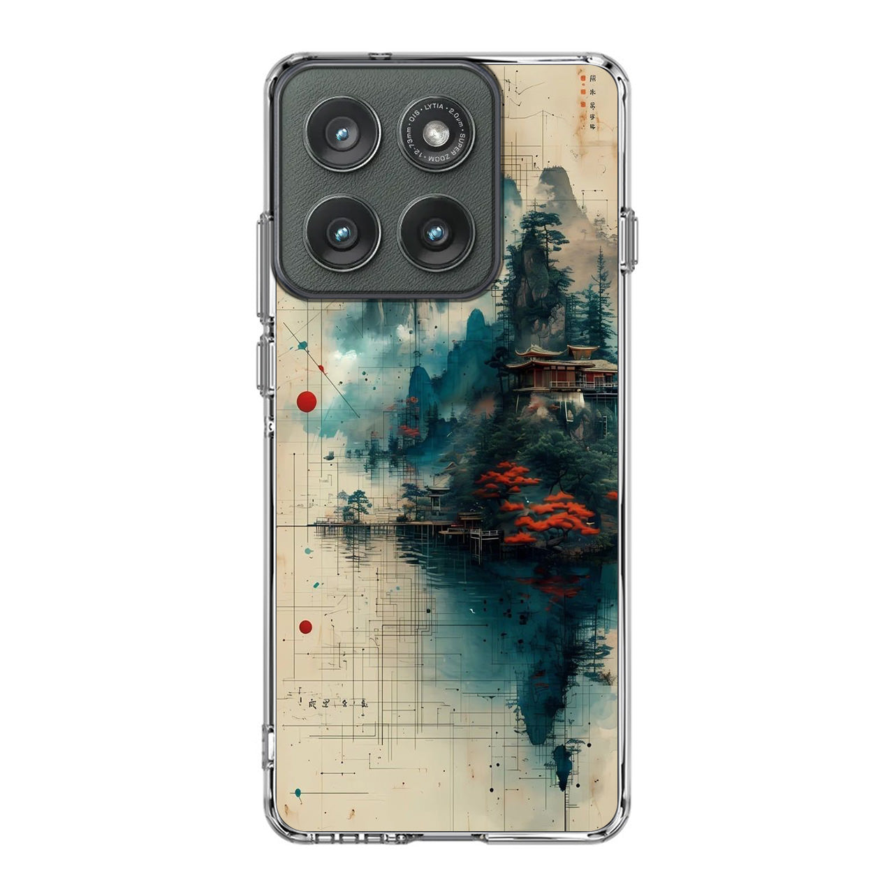 Code of the Crimson Moon Motorola Edge 2025 Case