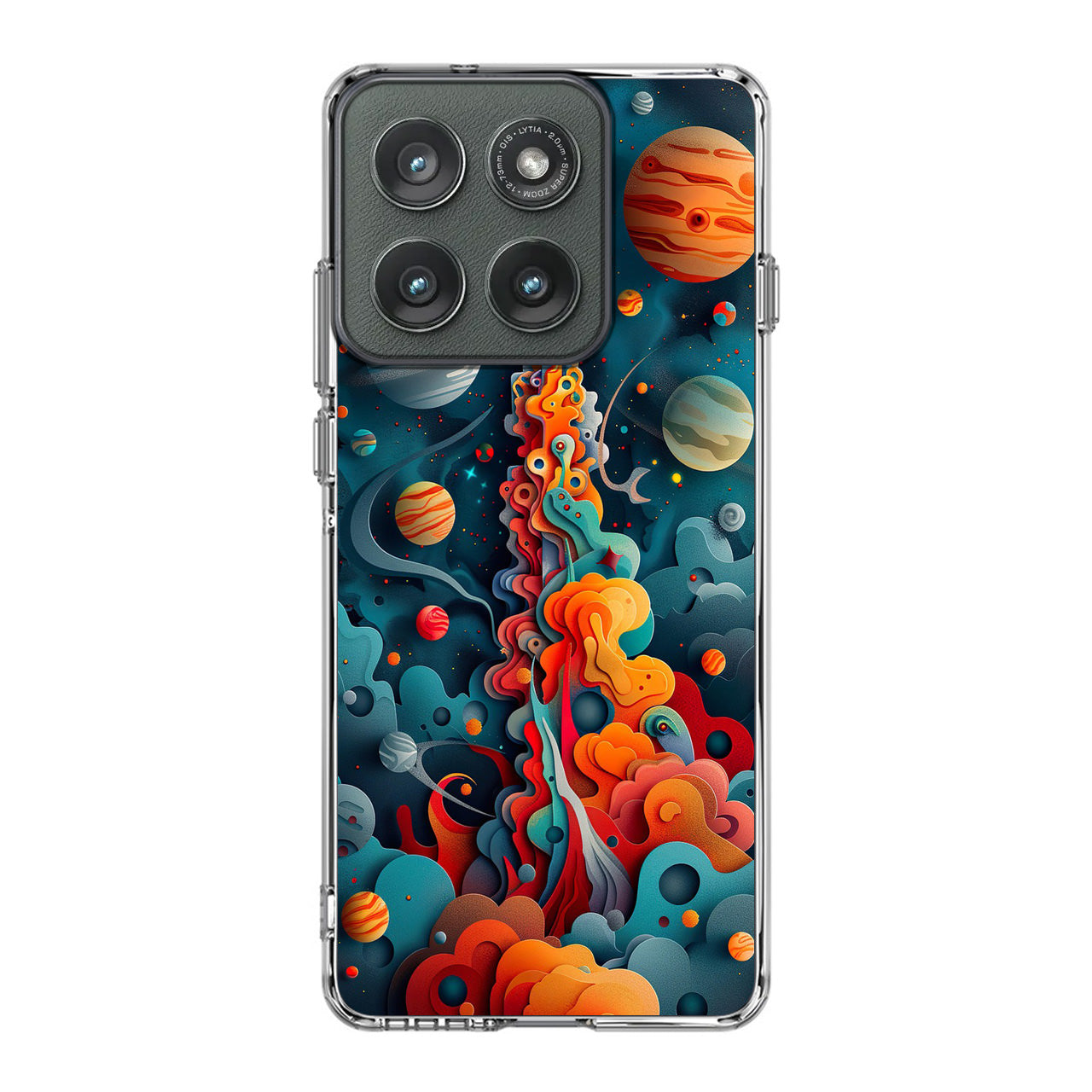 Cosmic Ignition Motorola Edge 2025 Case