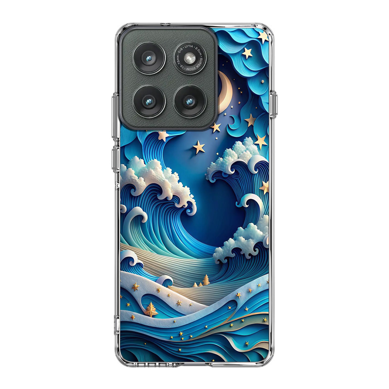 Dreamtide Where Stars Kiss the Sea Motorola Edge 2025 Case