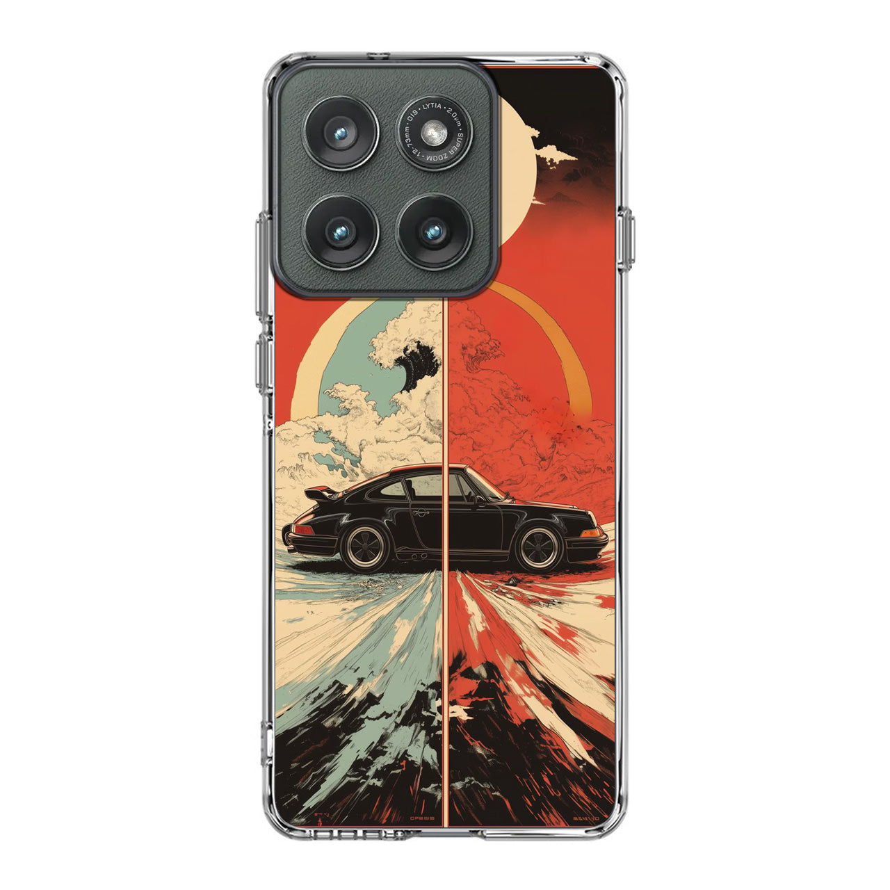 Duality Drive Moonlight and Magma Motorola Edge 2025 Case