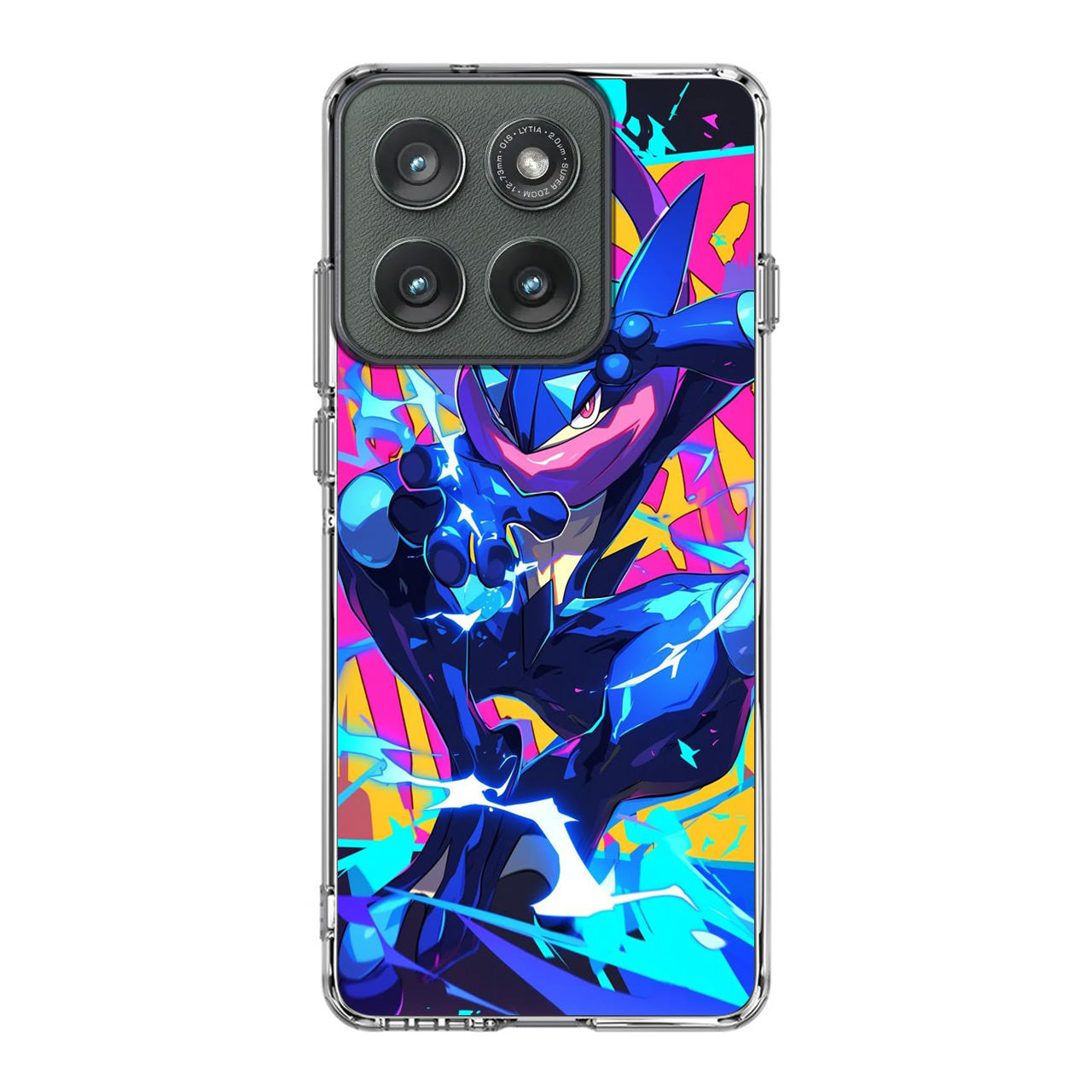 Greninja Aqua Blast Motorola Edge 2025 Case