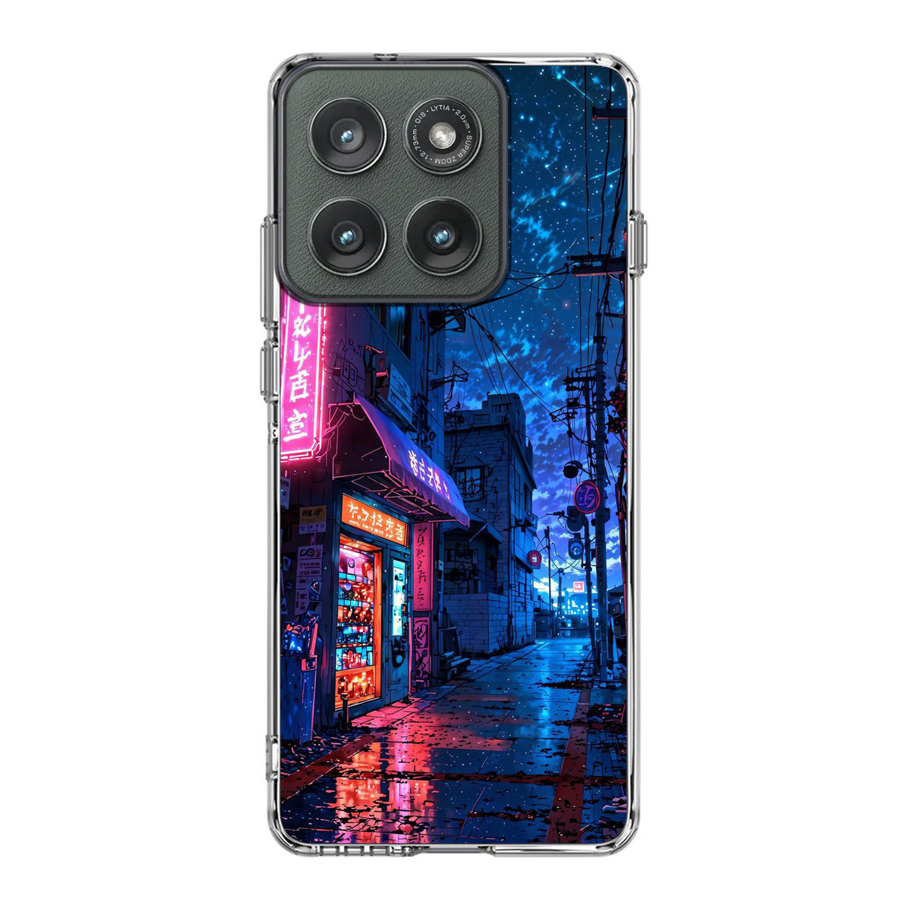 Japan Neon Reverie Motorola Edge 2025 Case