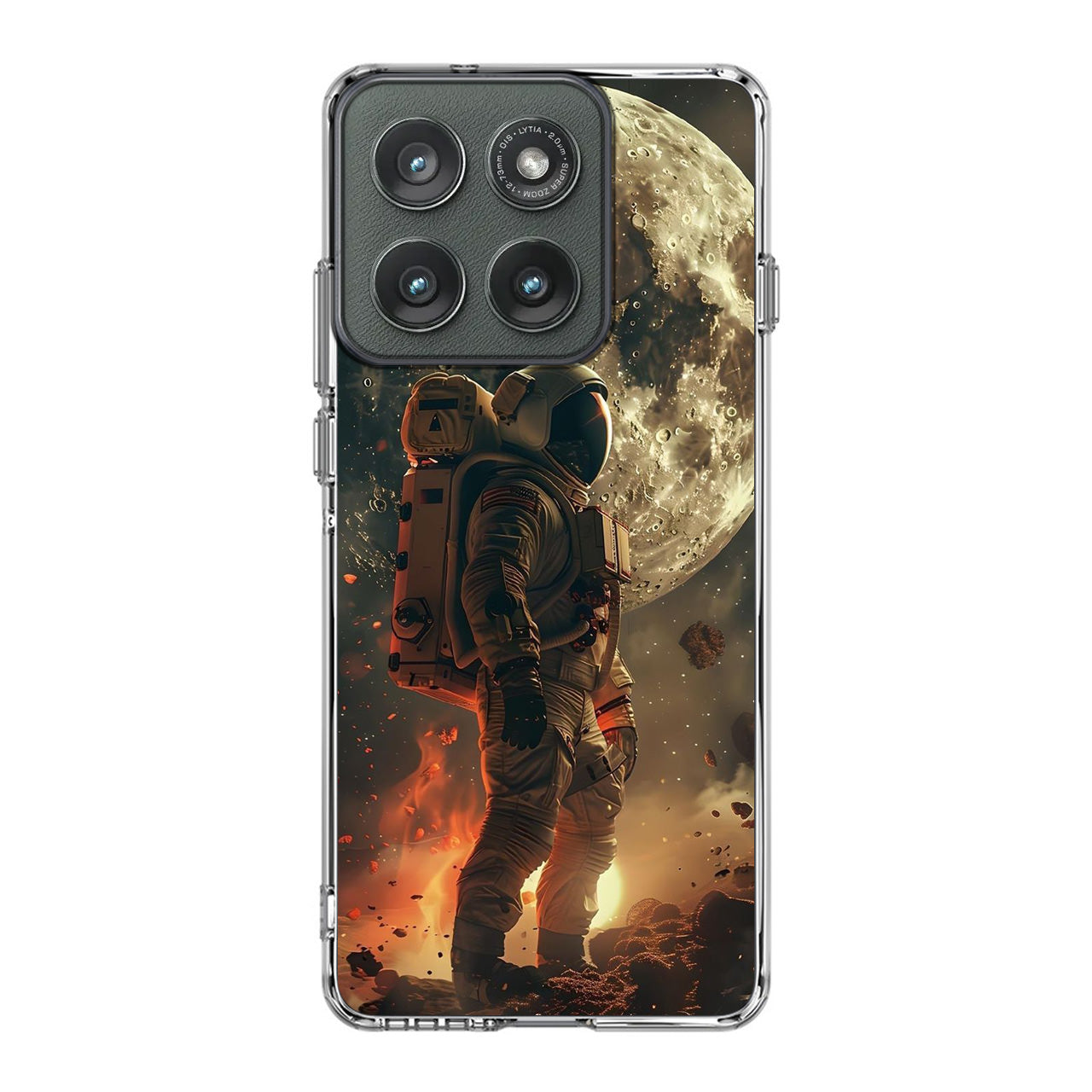 Lunar Sentinel Guardian of the Void Motorola Edge 2025 Case