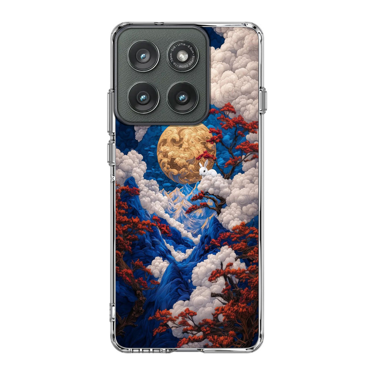 Moonlight Whispers Celestial Peaks Motorola Edge 2025 Case